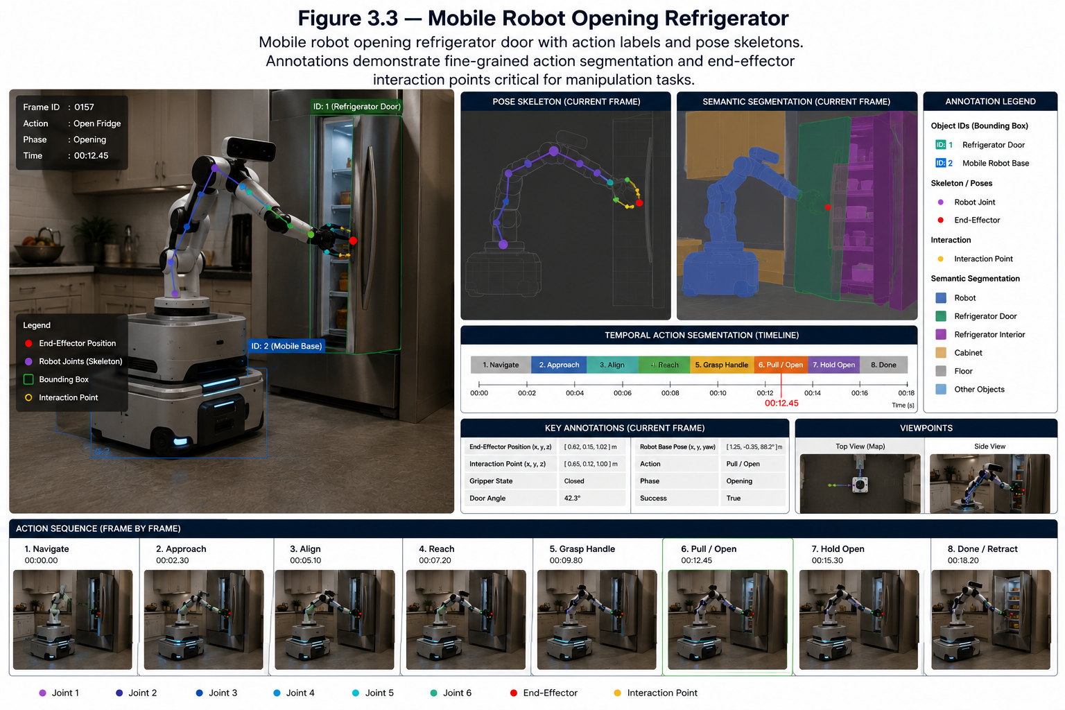 Mobile Robot Opening Refrigerator